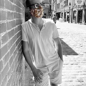 Luxury Face Mask Handcrafted With Designer Scarf